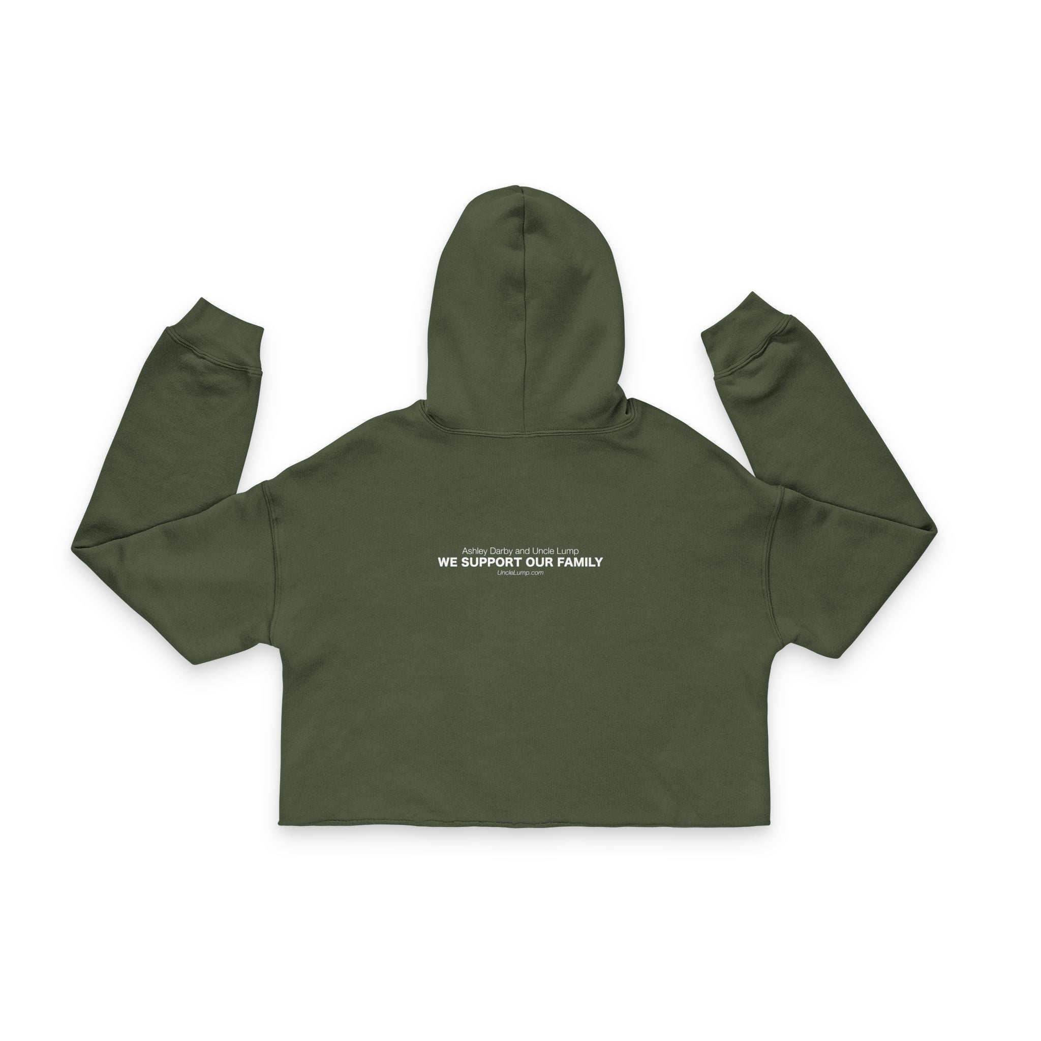 Tough Love Cropped Hoodie (Black, Grey  & Storm)